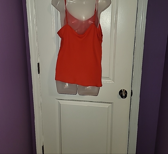Vince Camuto Vibrant Red Top & Camisole Set Sz: XL - Picture 6 of 8